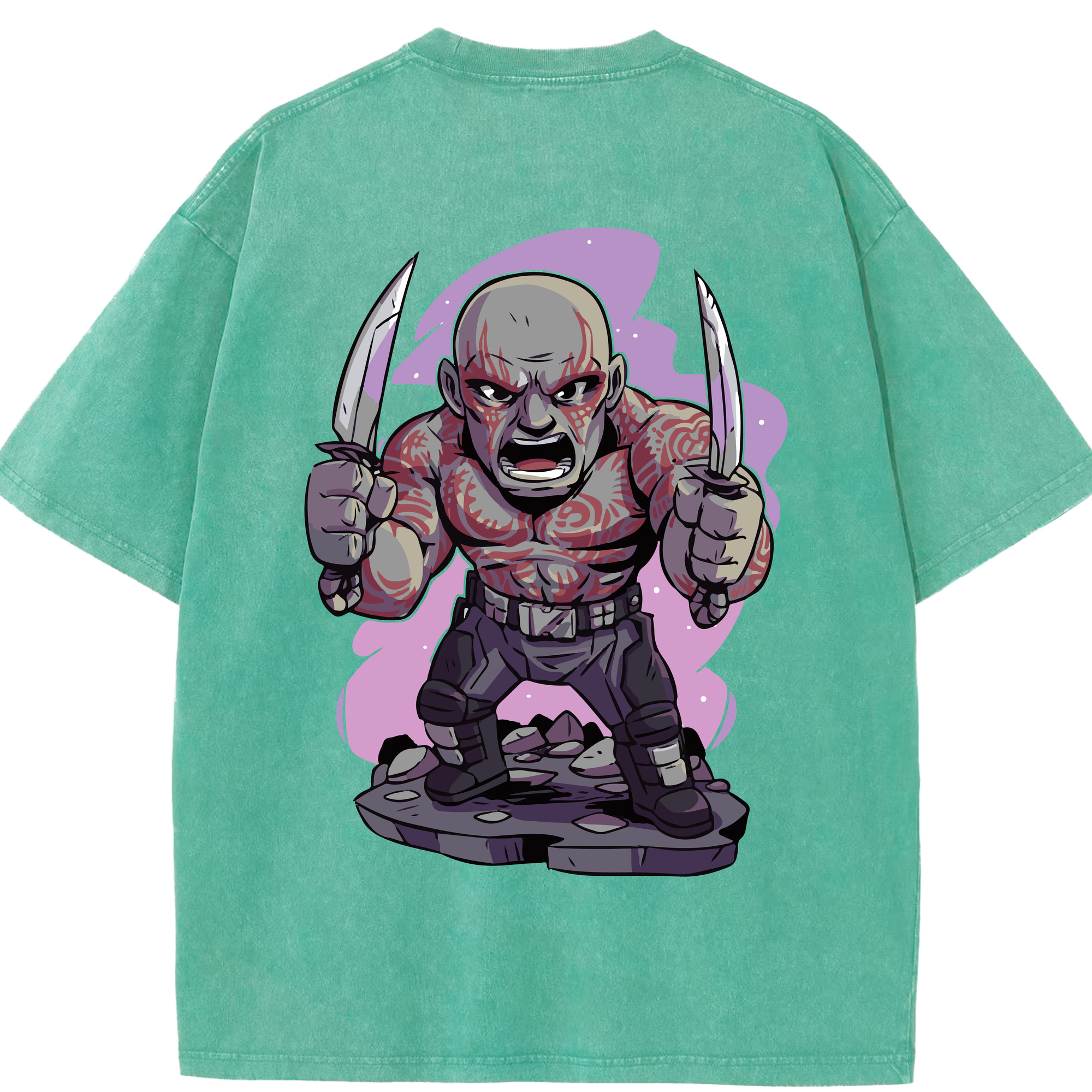 （画像用） アベンジャーズ The Avengers 綿100% ヴィンテージ風 半袖Tシャツ（背面プリント）